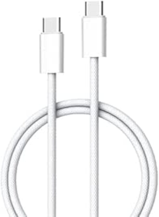 BLITZ 65W USB-C to USB-C Charger Cable 1m (3.3ft) – Power Delivery Fast Charge for Laptops, Tablets & Phones – 5A E-Marked, 20V/3.25A, Compatible with PD/PPS